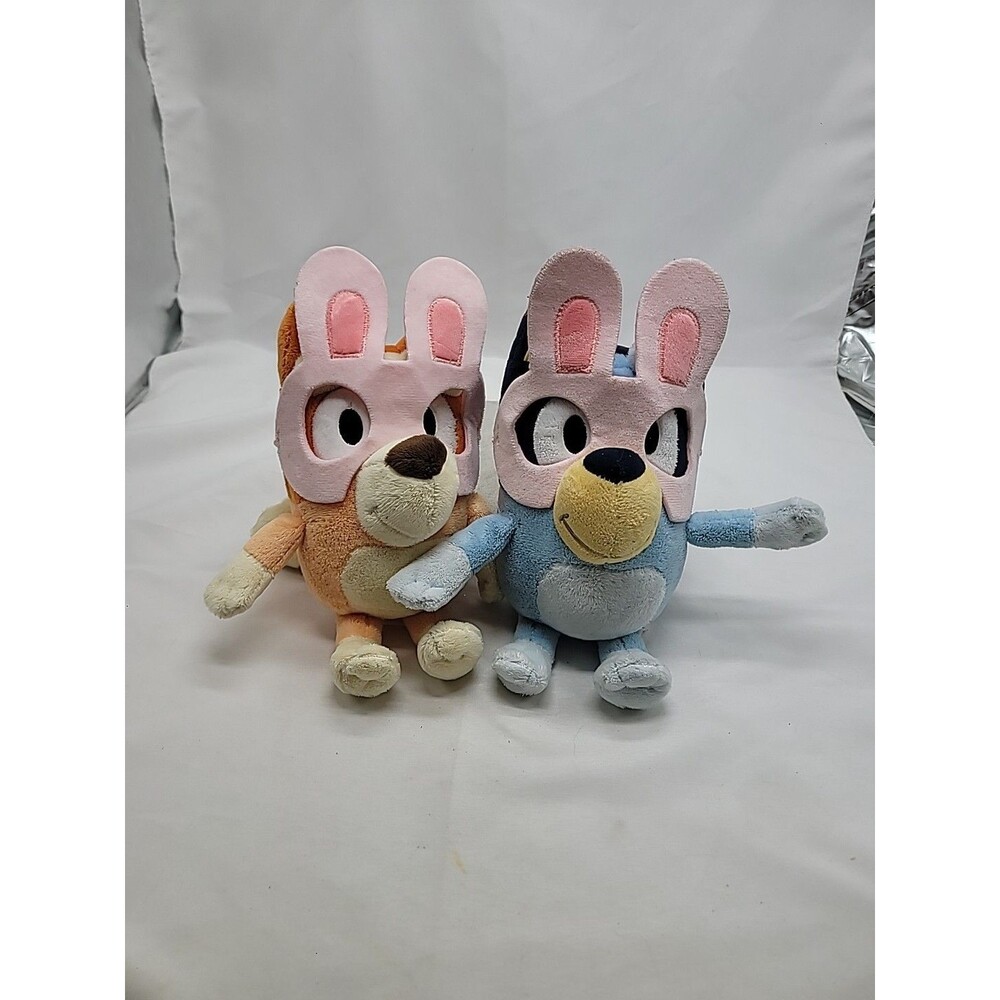 Bluey & Bingo Easter Bunny Ears Rabbit Plush Stuffed Animal Toy 10"